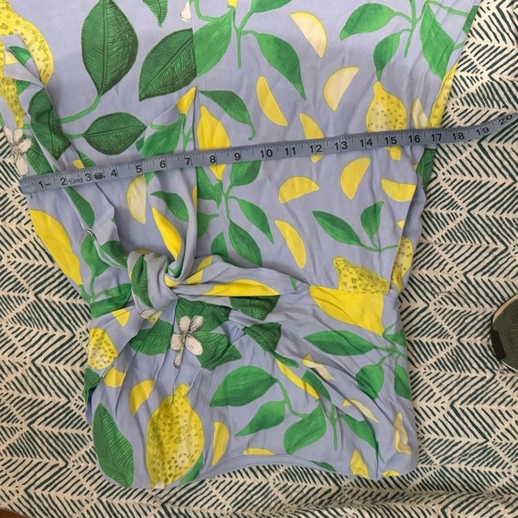 Anthropologie maeve Lemon Grove Strapless Jumpsuit 2 - Picture 10 of 12